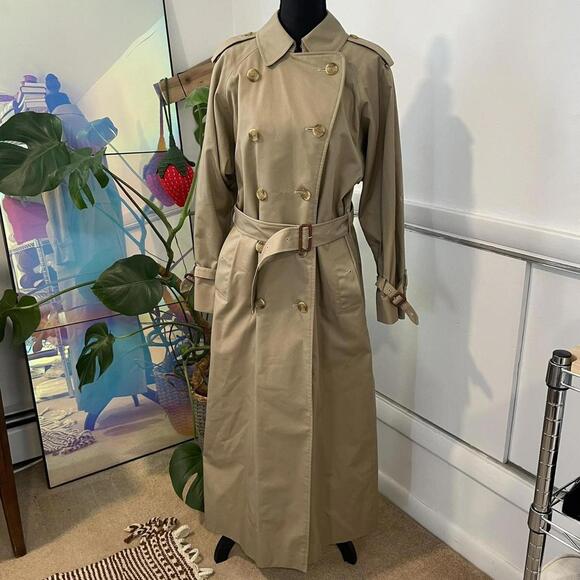 Burberry Jackets & Blazers - vintage 1980s Burberry trench coat nova check